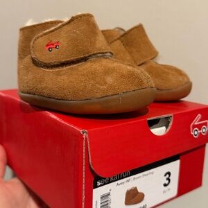 See Kai Run - Avery: Tan Baby Walker Boots